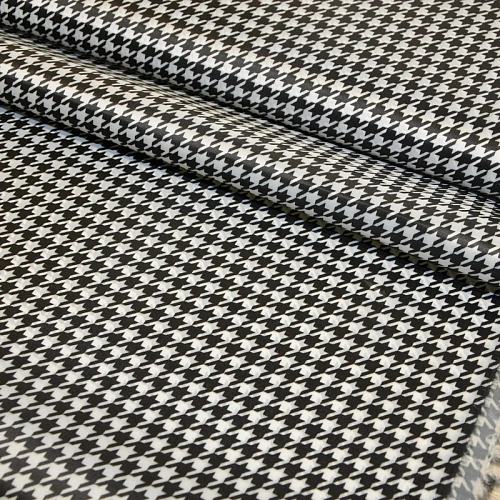 Подкладка нейлон принт Гусиная лапка 