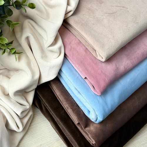 Велюр "Бамбук" (Бежевый)