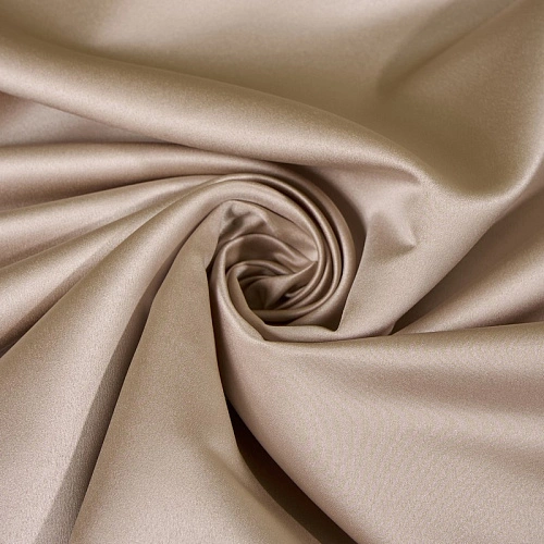 Атлас свадебный (платиновый беж)