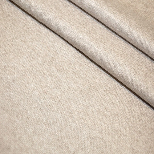 Трикотаж Ангора плотная  (бежевый меланж)