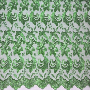 Гипюр Индонезия (светло-зеленый)