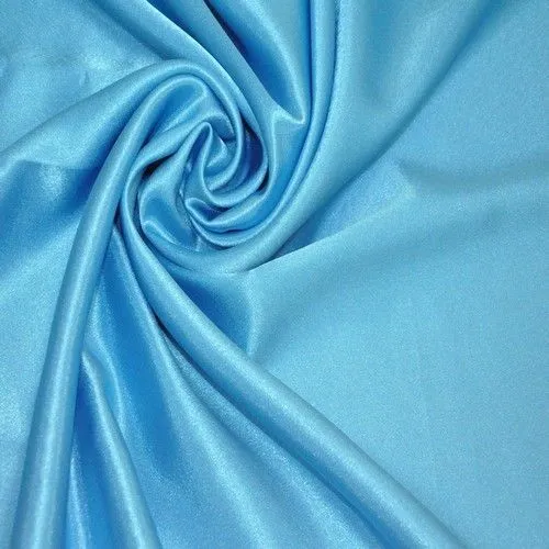 Креп-сатин (голубой)