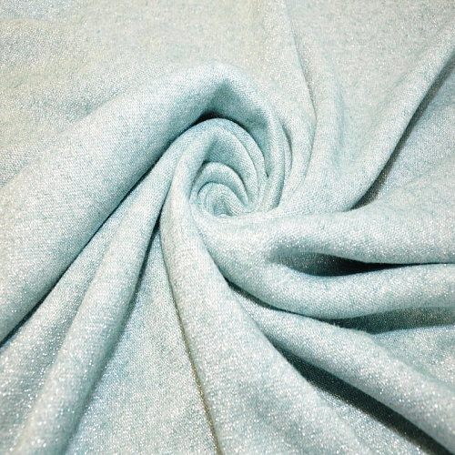 Трикотаж Ангора плотная с люрексом (снежная мята)