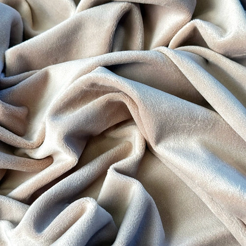 Велюр "Бамбук" (Бежевый)