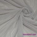 Ткань Сетка стрейчевая (светло-серый)