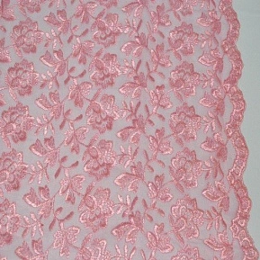 Гипюр Индонезия (ярко-розовый)