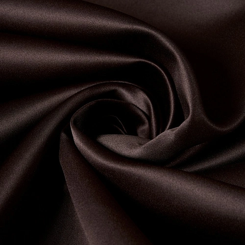 Атлас свадебный (шоколад)