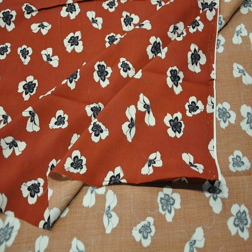 Штапель принт 86