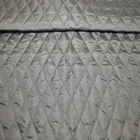 Подкладка стеганая на синтепоне (графит)