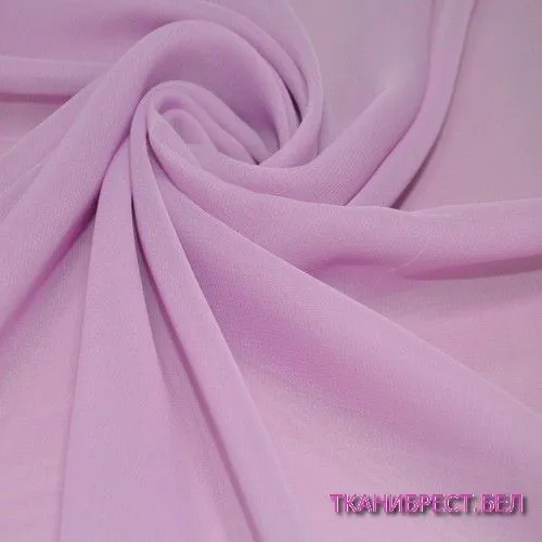 Шифон, розово-сиреневый