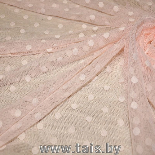 Сетка горох 1см (пудра)