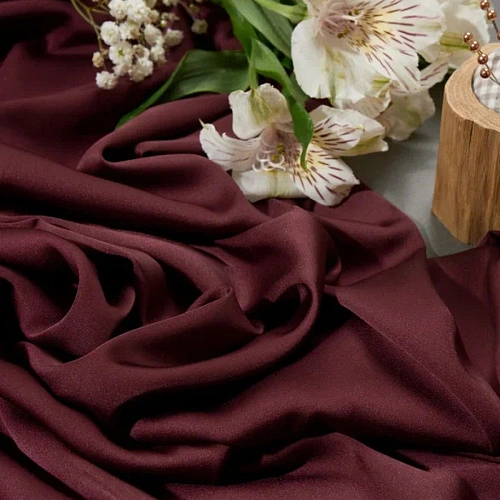 Шелк "Армани" (марсала)