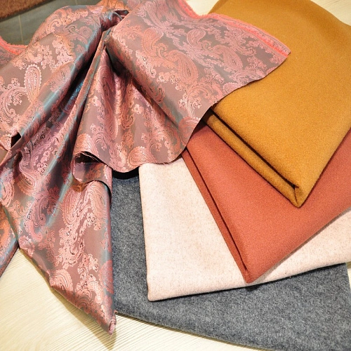 Пальтовая  (синий меланж)