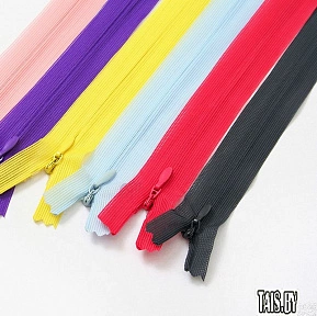 Молнии потайные 50 см (Разные цвета)