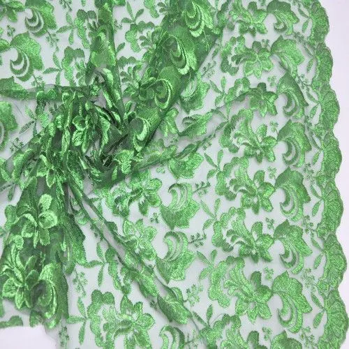 Гипюр Индонезия (светло-зеленый)