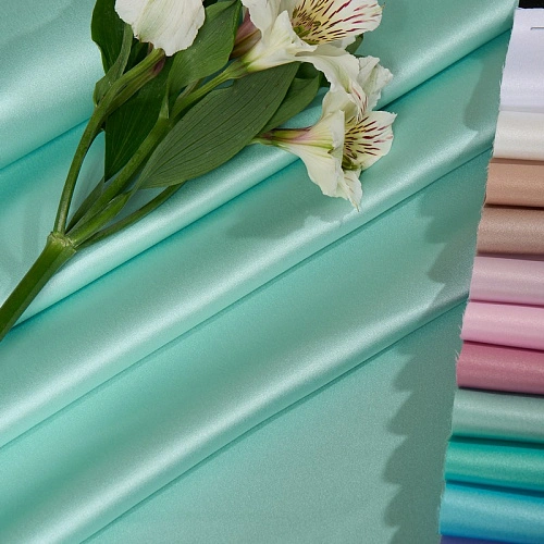 Атлас свадебный (тиффани)