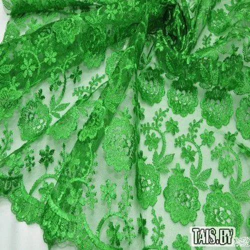 Гипюр Индонезия (зеленый)