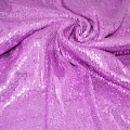 Пайетки на трикотаже (сиреневый)