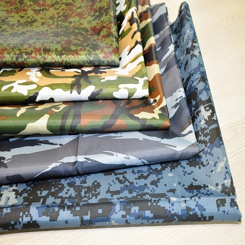 Палаточная ткань Оксфорд 210 камуфляж (цифра)