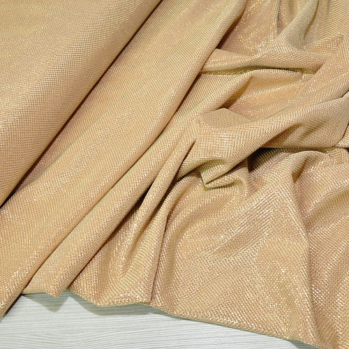 Трикотаж "Лунный свет" (золото)