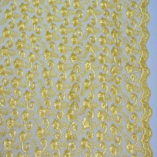 Гипюр Индонезия (желтый)