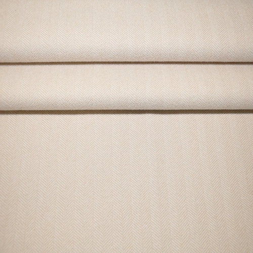 Пальтовый трикотаж Елочка  (крем)