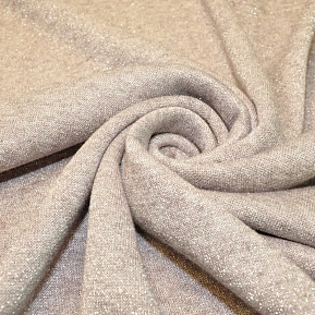 Трикотаж Ангора плотная с люрексом  (пыльно-фиолетовый)