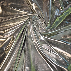 Парча стрейч (серебро)