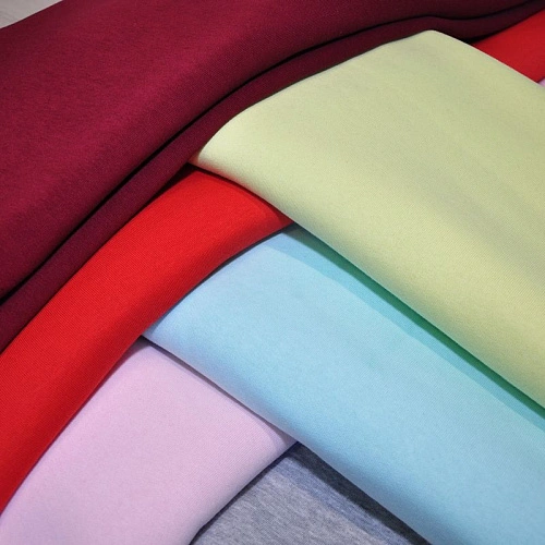 Футер 3-х нитка с начесом (розовый)