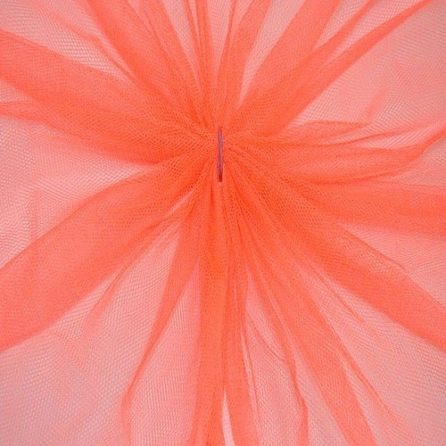 Фатин жесткий (оранжевый неон)