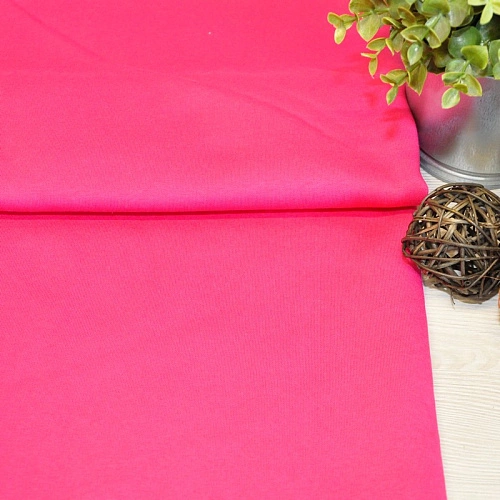 Футер 3-х нитка с начесом № 21 (фуксия)