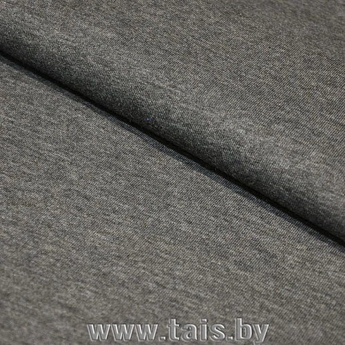 Футер 3-х нитка с начесом (темно серый меланж)
