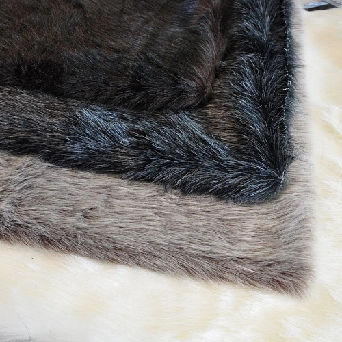 Длинноворсовый ГС (черный меланж)