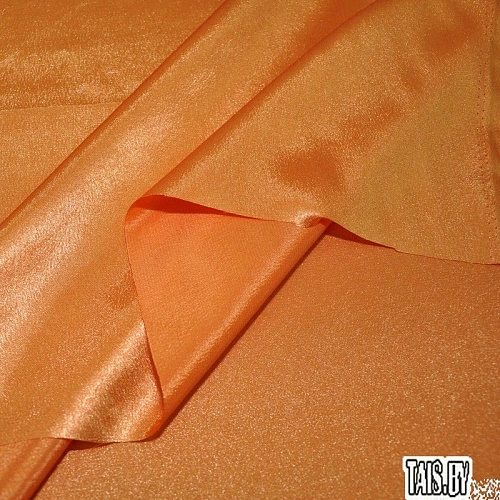 Креп-сатин (темно-оранжевый)