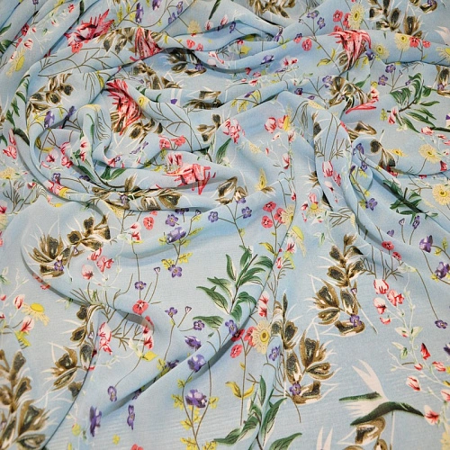 Шифон сахарный принт 12