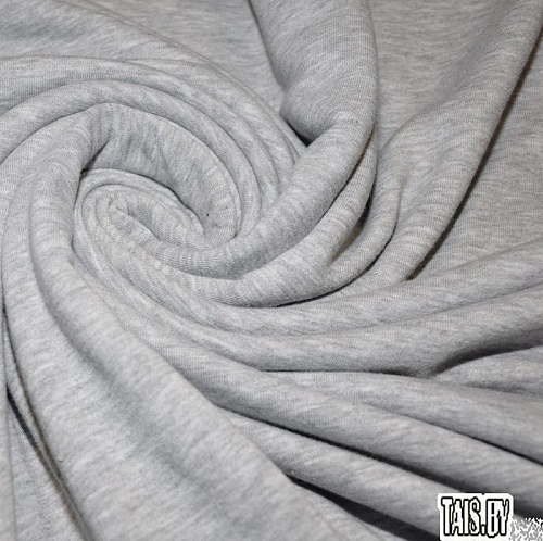 Футер 3-х нитка петля (Светло-серый меланж)