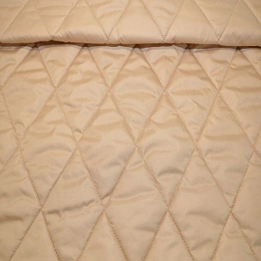 Плащевка стеганая "Ромбик" ( беж)