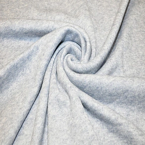 Трикотаж Ангора плотная (голубой меланж)