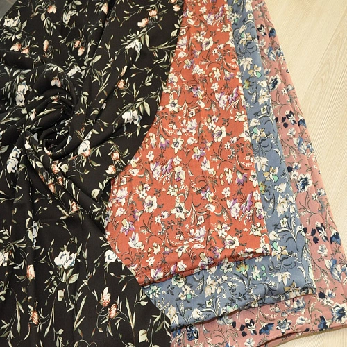 Штапель принт 21