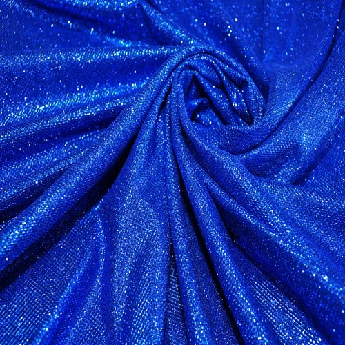 Трикотаж "Лунный свет" (василек)