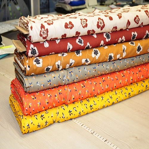 Штапель принт 86