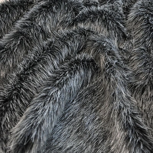 Длинноворсовый ГС (черный меланж)