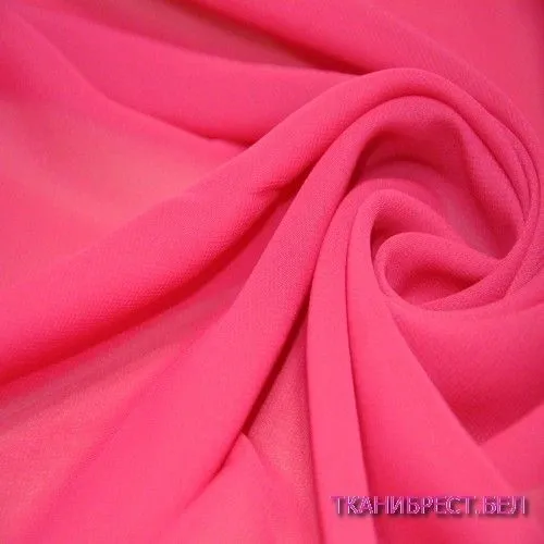 Шифон малиновый