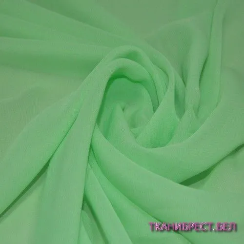 Шифон, светло-салатовый