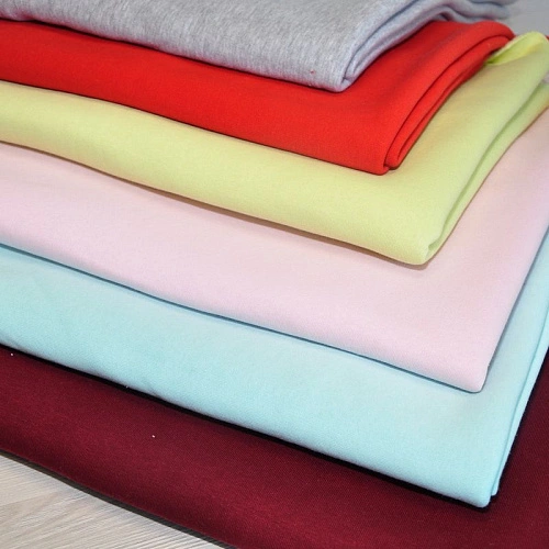 Футер 3-х нитка с начесом (светло-серый меланж)