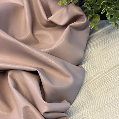 Экокожа на замшевой основе (капучино)