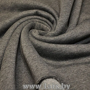 Футер 3-х нитка с начесом (темно серый меланж)