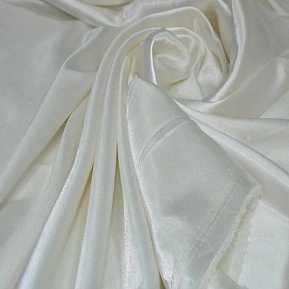 Атлас тонкий (сливочный)