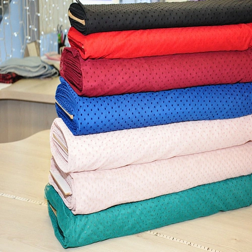 Сетка горох флок (марсала)