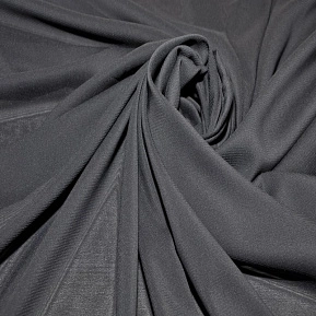 Шифон стрейчевый (темно-синий)